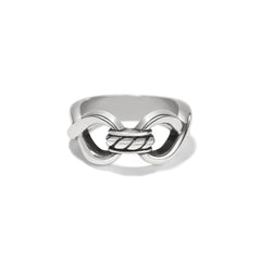 Interlok Infinity Ring Front View