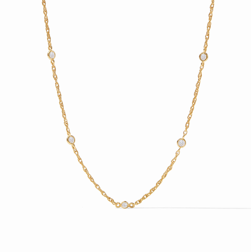 Celeste Delicate Station Necklace