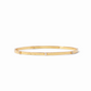 Crescent Stone Bangle