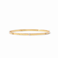 Crescent Stone Bangle