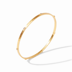 Crescent Stone Bangle