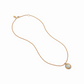 Fleur-de-Lis Solitaire Necklace