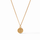Fleur-de-Lis Solitaire Necklace
