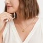 Fleur-de-Lis Solitaire Necklace