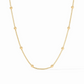 Solara Delicate Station Necklace -
18.5 in