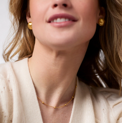 Solara Delicate Station Necklace -
18.5 in