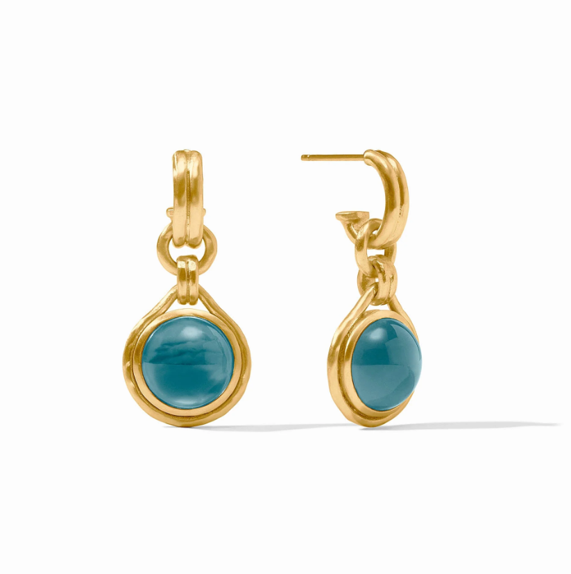 Solara Hoop & Charm Earring