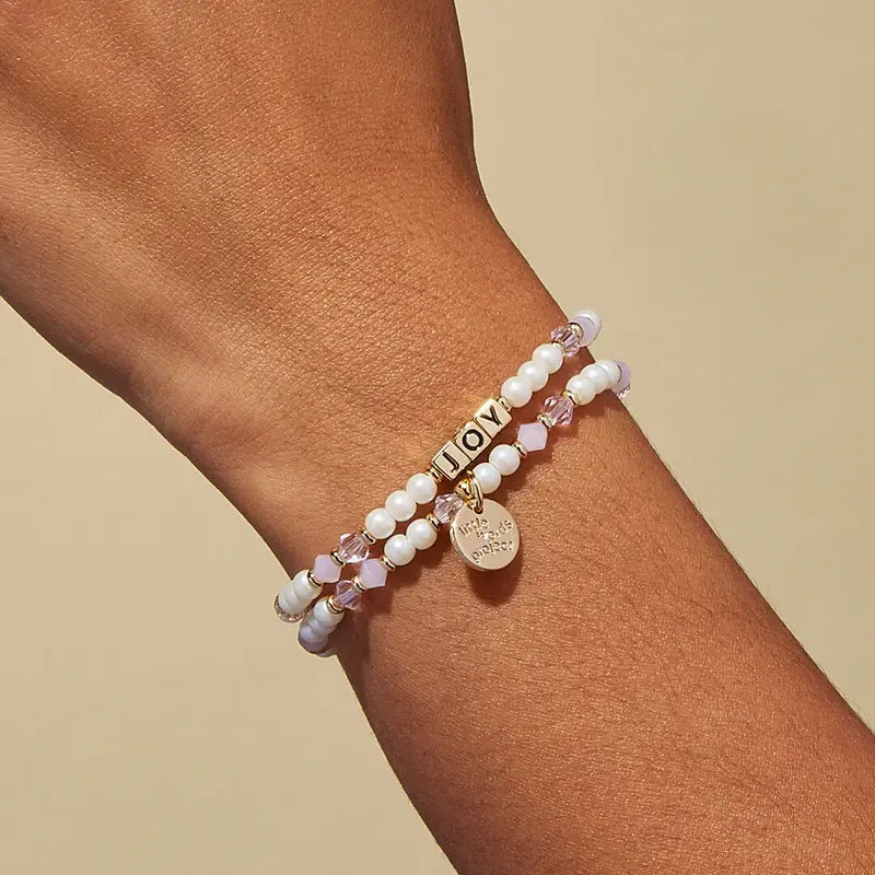 Gold Joy Pink Pearl S/M Front and Back View