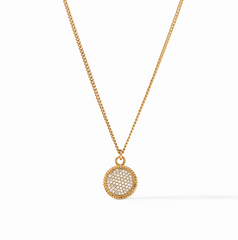 Fleur-de-Lis Solitaire Necklace