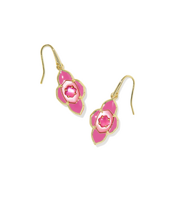Abbie Medallion Small Drop Earrings
