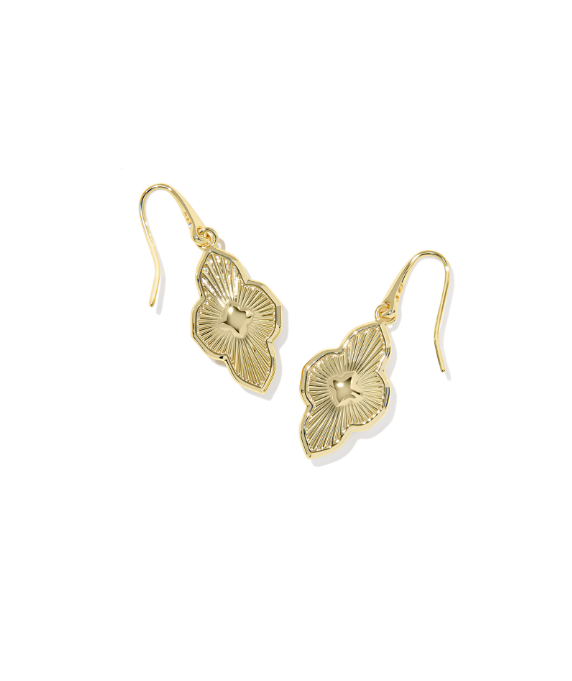 Abbie Medallion Small Drop Earrings