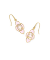 Abbie Medallion Small Drop Earrings