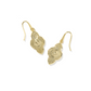 Abbie Medallion Small Drop Earrings