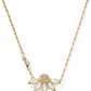 Anya Flower Short Pendant Necklace