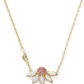 Anya Flower Short Pendant Necklace