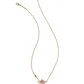 Anya Flower Short Pendant Necklace