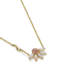 Anya Flower Short Pendant Necklace
