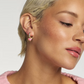 Ari Heart Arrow Huggie Earrings