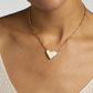 Ari Heart Statement Short Pendant Necklace