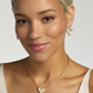 Ari Heart Statement Short Pendant Necklace