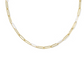 Courtney Enamel Link And Chain Necklace