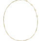 Courtney Enamel Link And Chain Necklace