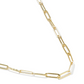 Courtney Enamel Link And Chain Necklace