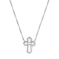 Cross Medallion Short Pendant Necklace