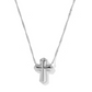 Cross Medallion Short Pendant Necklace