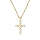 Cross Tennis Short Pendant Necklace