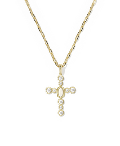 Cross Tennis Short Pendant Necklace