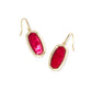 Dani Bezel Drop Earrings