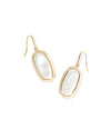 Dani Bezel Drop Earrings