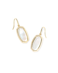 Dani Bezel Drop Earrings