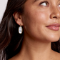 Dani Bezel Drop Earrings