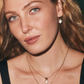Daphne Crystal Frame Drop Earrings