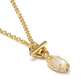 Daphne Crystal Frame Toggle Necklace
