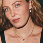 Daphne Crystal Frame Toggle Necklace