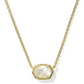 Daphne Frame Short Pendant Necklace