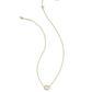 Daphne Frame Short Pendant Necklace