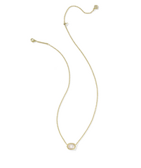 Daphne Frame Short Pendant Necklace