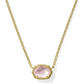 Daphne Frame Short Pendant Necklace