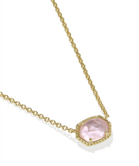 Daphne Frame Short Pendant Necklace