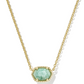 Daphne Frame Short Pendant Necklace