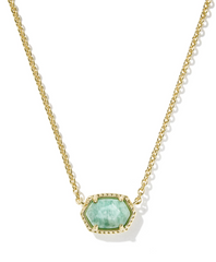 Daphne Frame Short Pendant Necklace