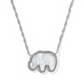 Elephant Short Pendant Necklace