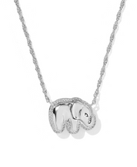 Elephant Short Pendant Necklace
