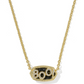 Elisa Boo Short Pendant Necklace