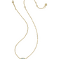 Elisa Luxe Short Pendant Necklace