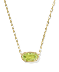 Elisa Luxe Short Pendant Necklace